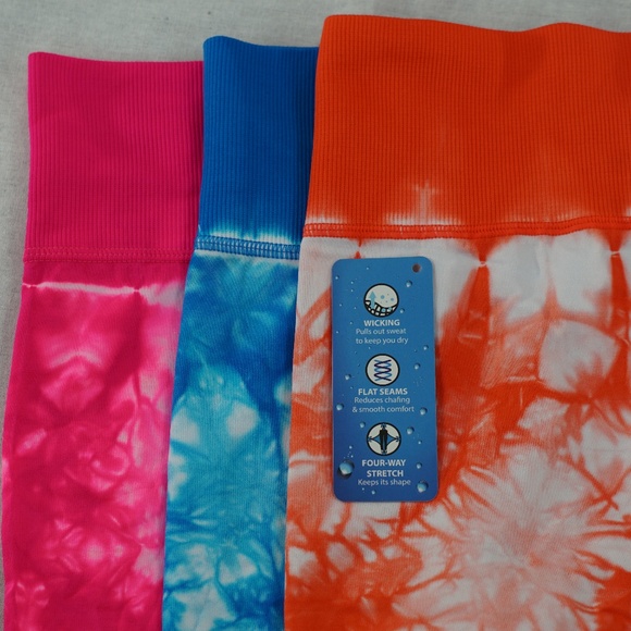 Capri leggings with marble design yoga pants - Picture 4 of 4